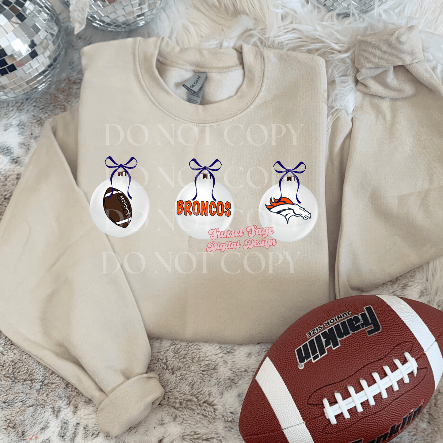 Broncos Ornaments