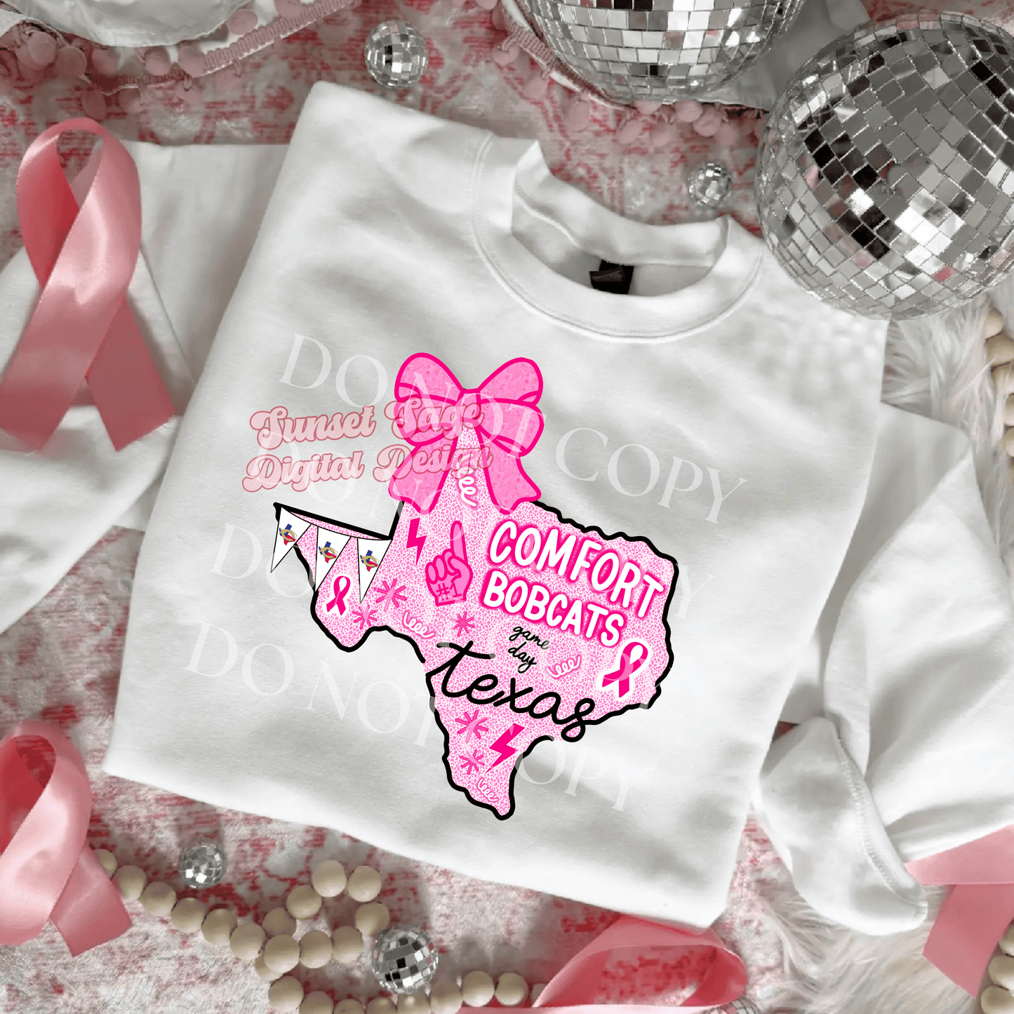 Breast Cancer Comfort Bobcats