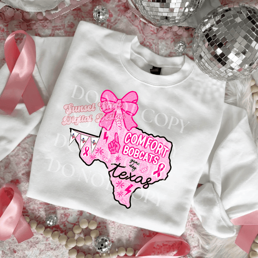 Breast Cancer Comfort Bobcats