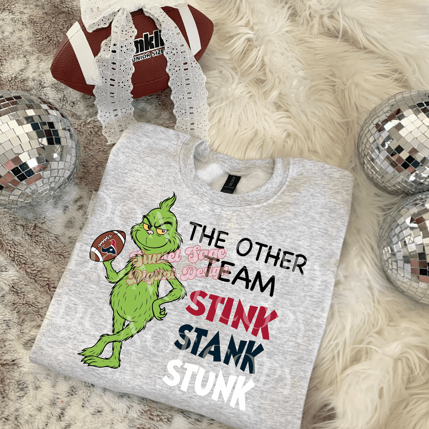 Grinchy Football Texans