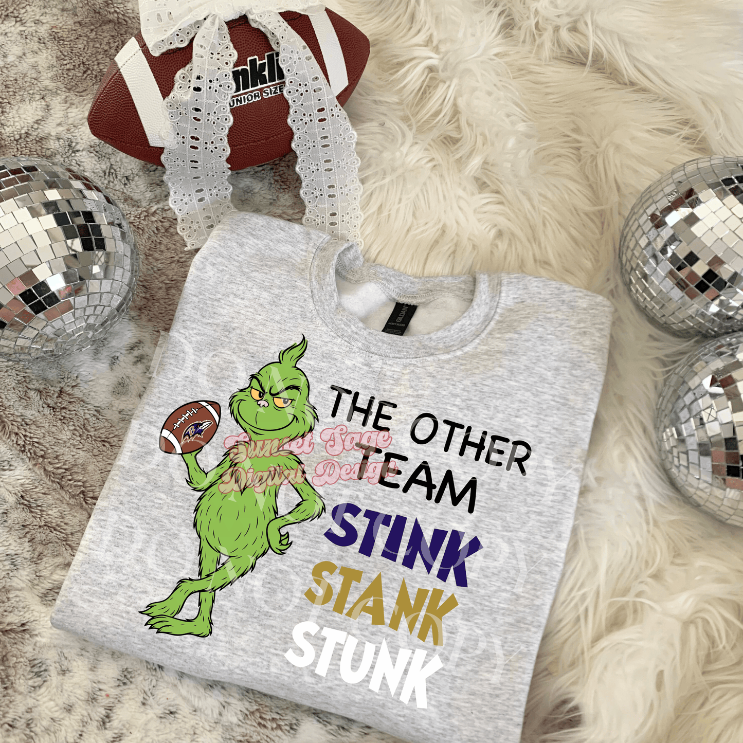 Grinchy Football Ravens