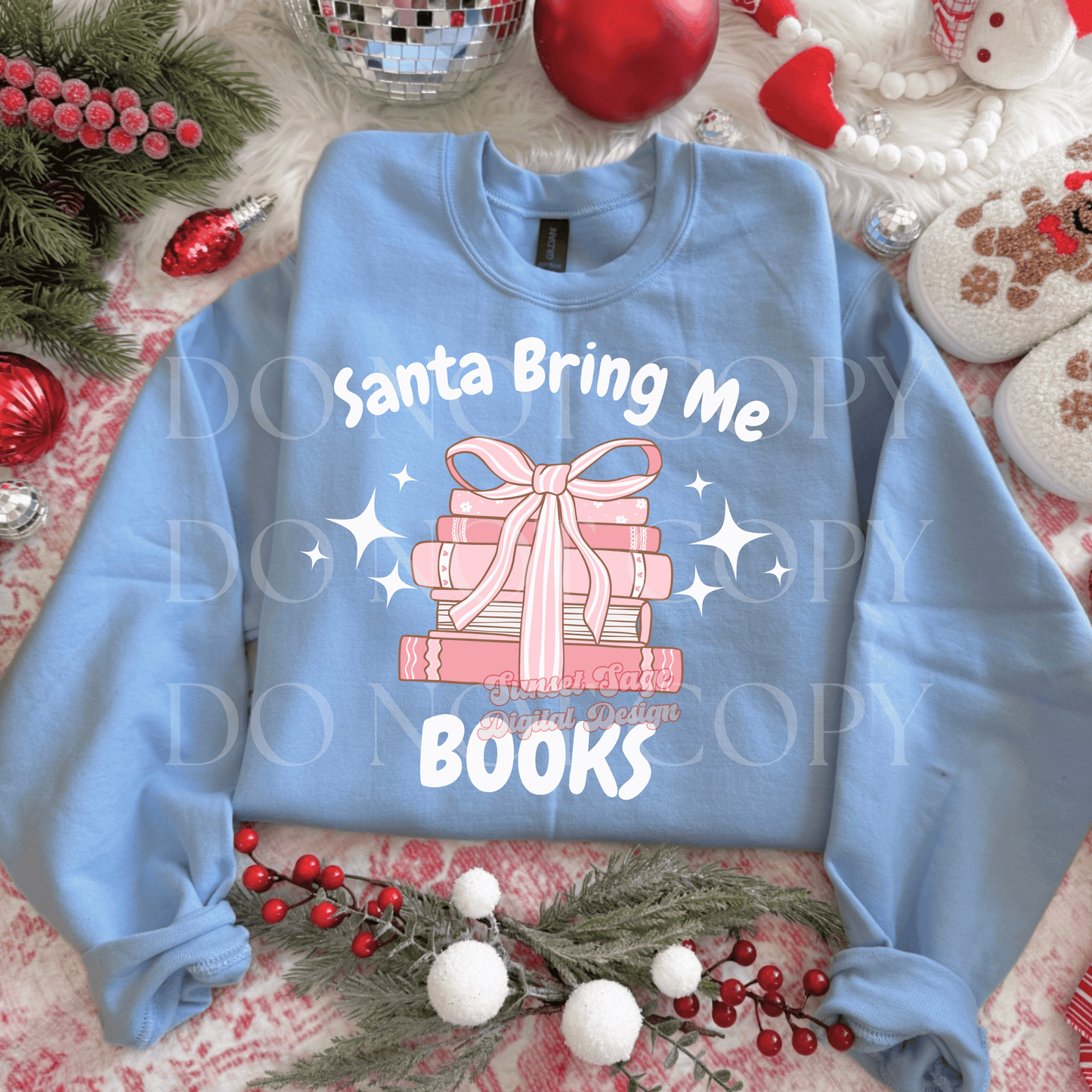 Santa bring me books￼
