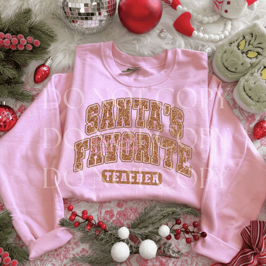 Santa’s favorite teacher