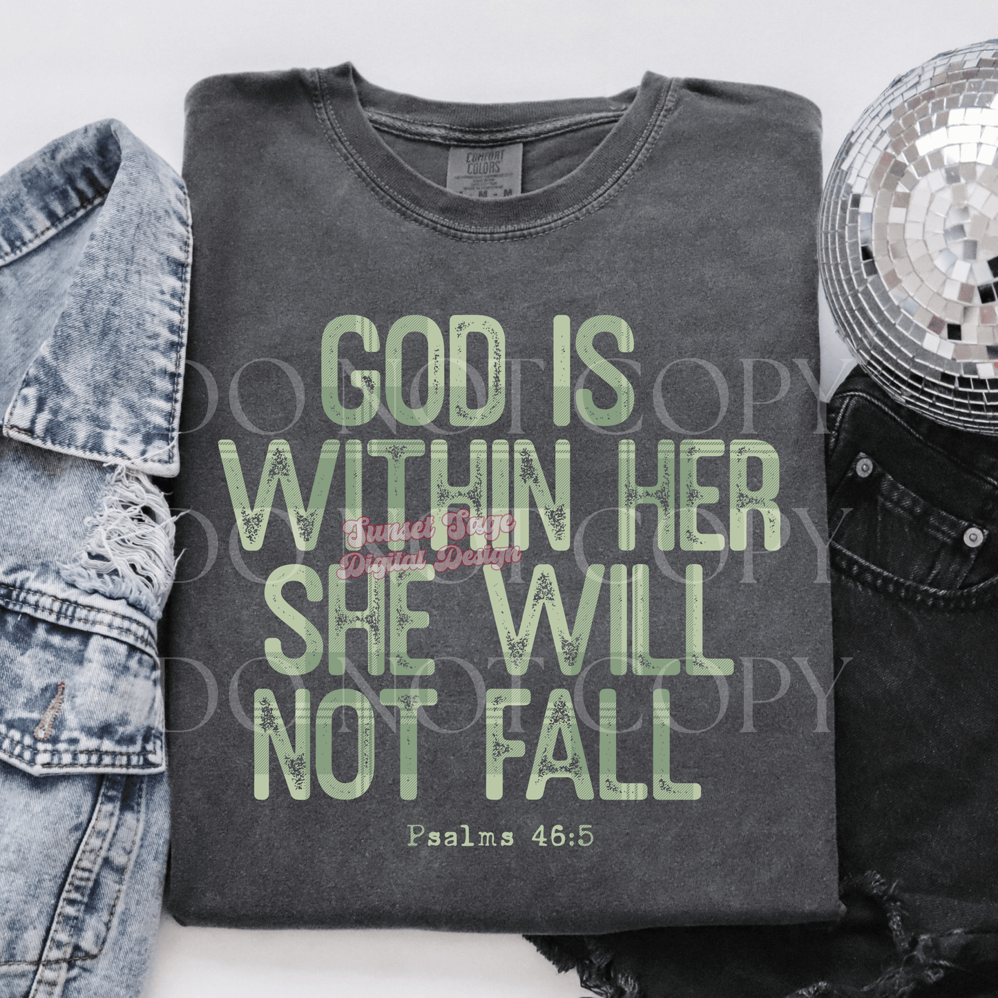 God is within her