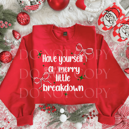 Merry little breakdown ￼