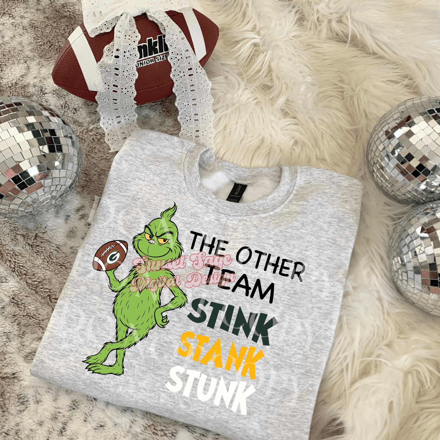 Grinchy Football Packers