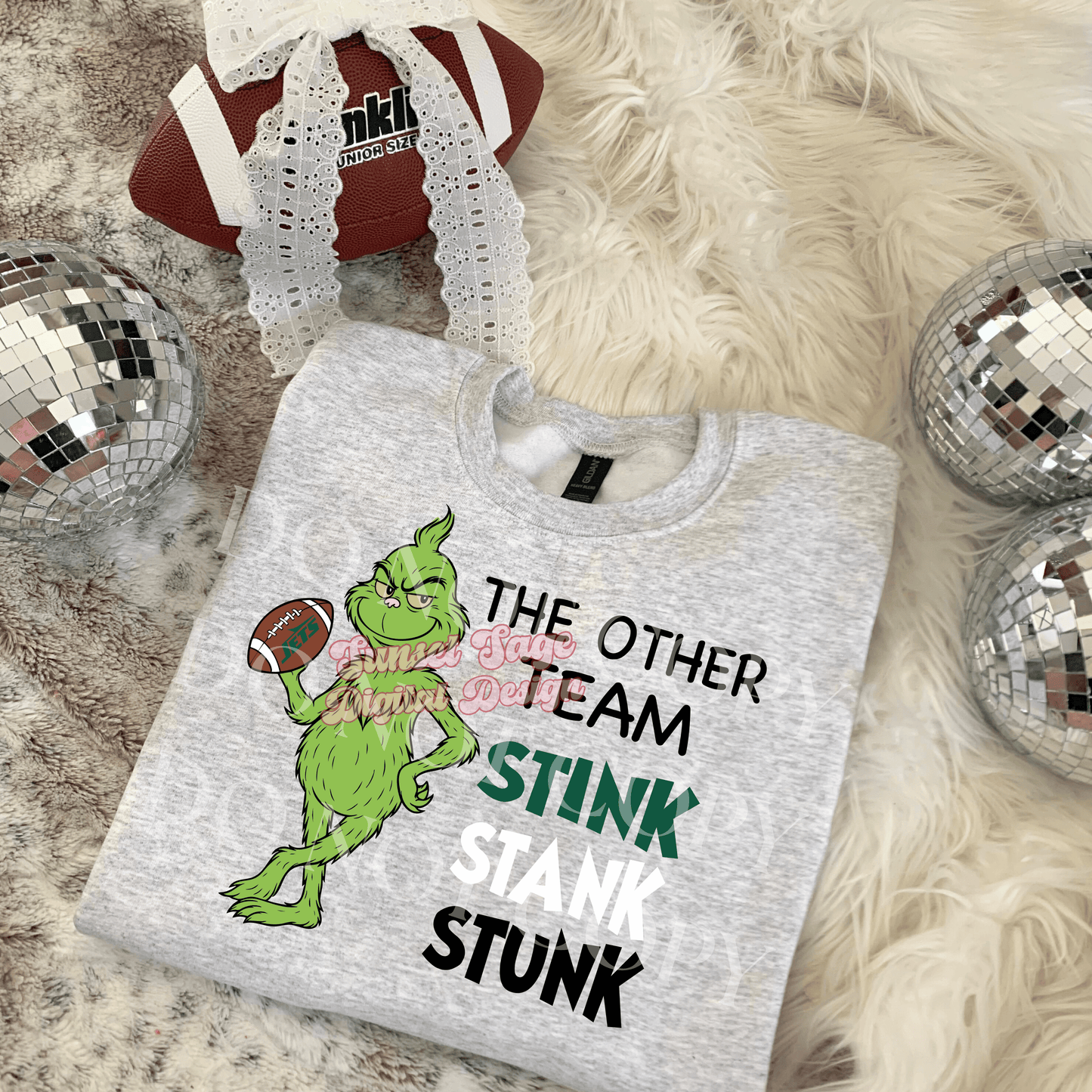 Grinchy Football Jets