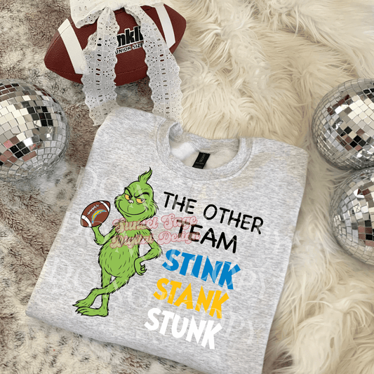 Grinchy Football Chargers