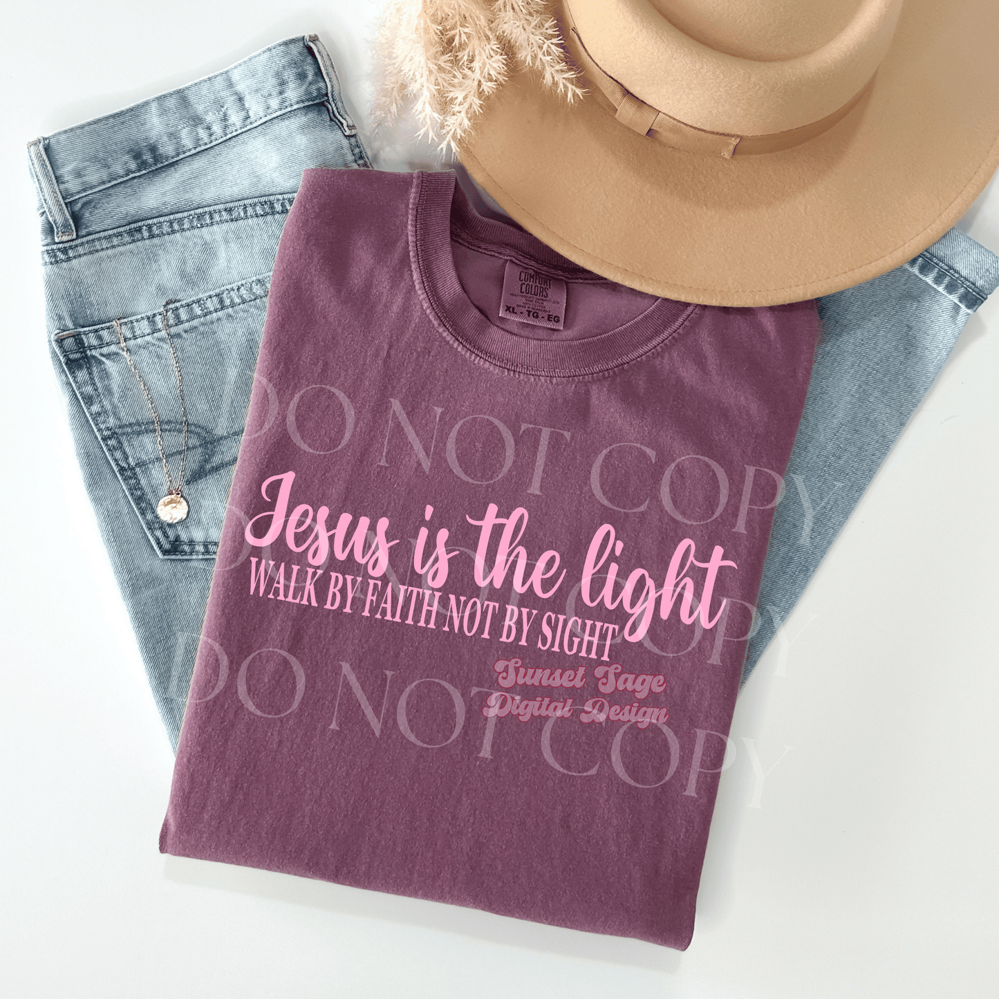 Jesus is the light￼