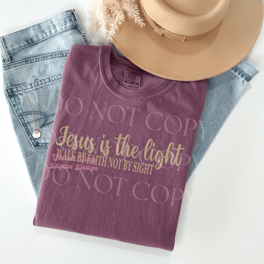 Jesus is the light￼