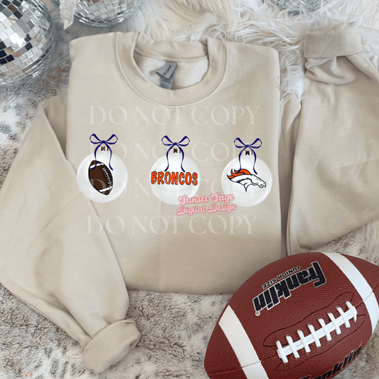Broncos Ornaments