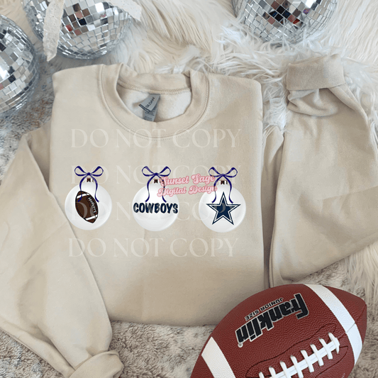 Cowboys Ornaments
